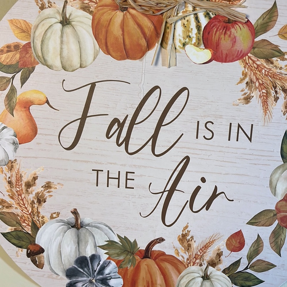 Fall Sign - Picture 2 of 8